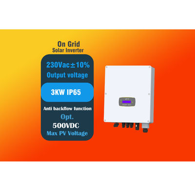 Onduleur solaire monophasé sur réseau 3KW 230Vac IP65