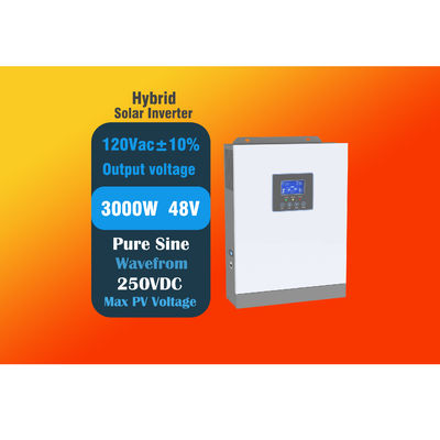 Onduleur solaire hybride IXCEED 3K-LV avec entrée PV 80V ~ 250V sortie 120Vac