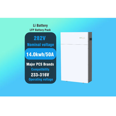 Sécurité à haute tension du paquet 282V de batterie de stockage d'énergie LiFePO4 fiable