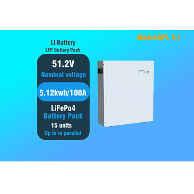 51.2v Lifepo4 batterie pour le stockage solaire